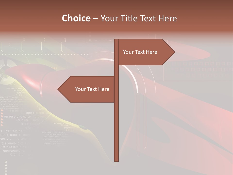Hospital Texture Technology PowerPoint Template
