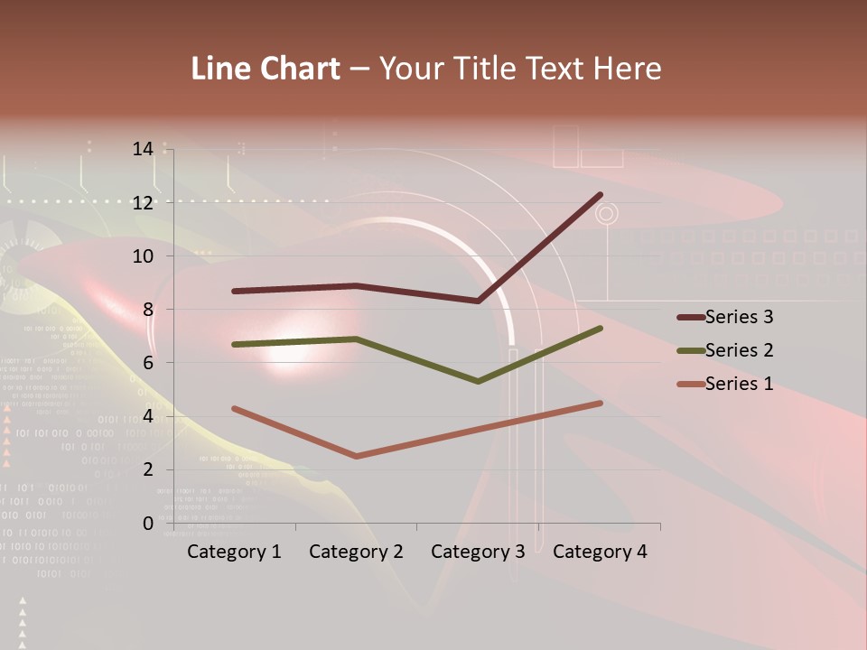 Hospital Texture Technology PowerPoint Template