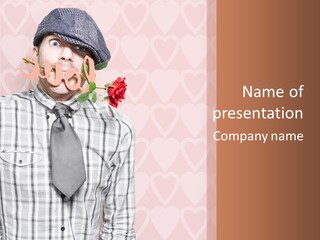 Ebook Love Heart PowerPoint Template