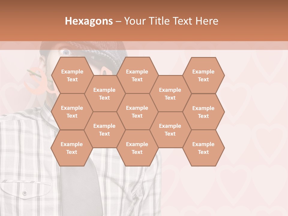 Ebook Love Heart PowerPoint Template