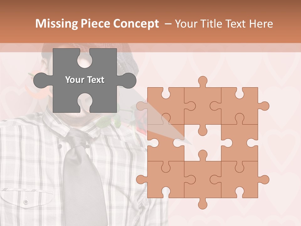 Ebook Love Heart PowerPoint Template