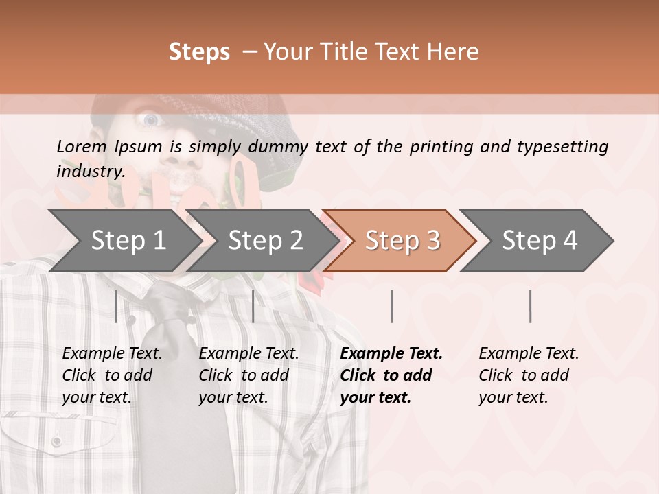 Ebook Love Heart PowerPoint Template