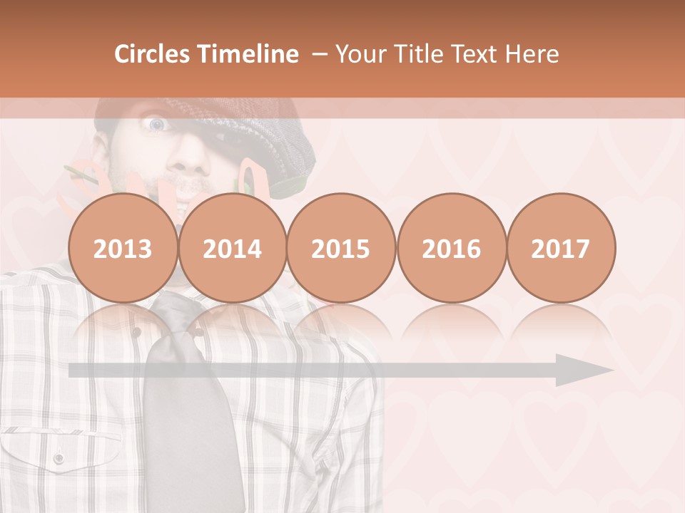 Ebook Love Heart PowerPoint Template