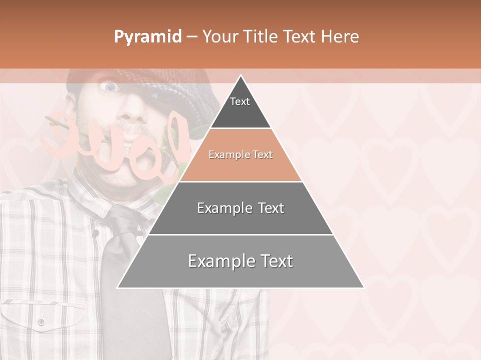 Ebook Love Heart PowerPoint Template