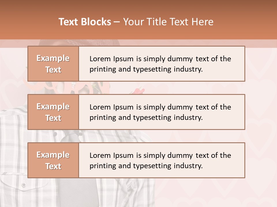 Ebook Love Heart PowerPoint Template