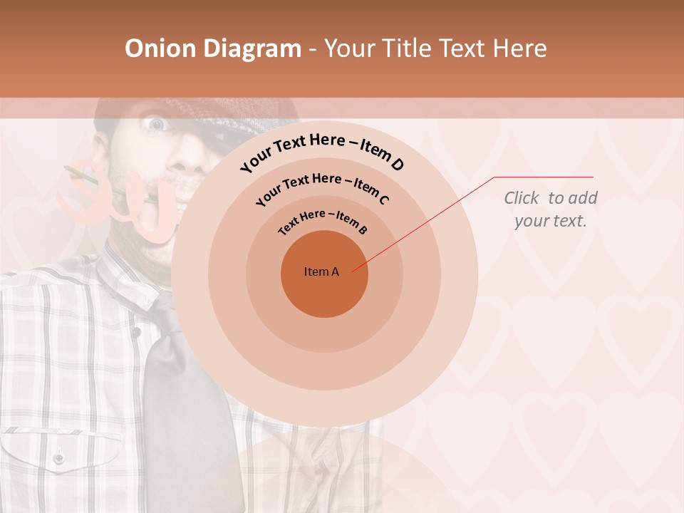 Ebook Love Heart PowerPoint Template