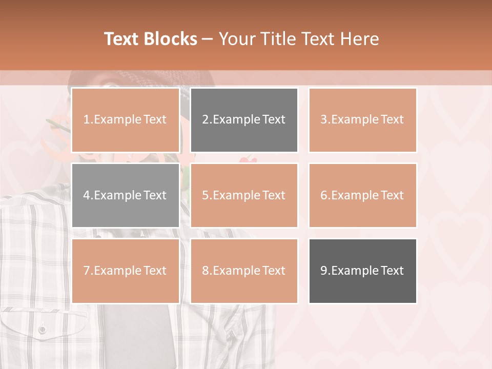 Ebook Love Heart PowerPoint Template