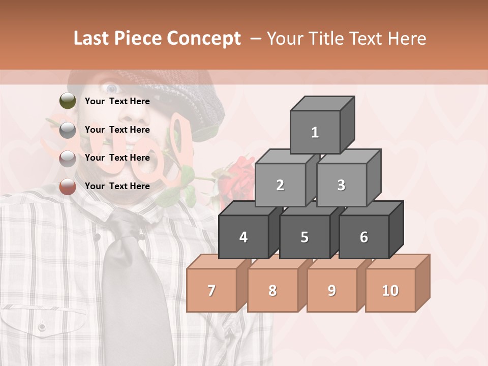 Ebook Love Heart PowerPoint Template