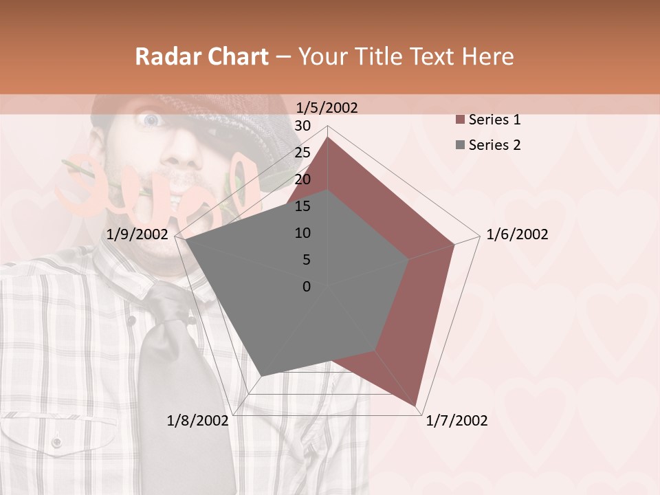 Ebook Love Heart PowerPoint Template