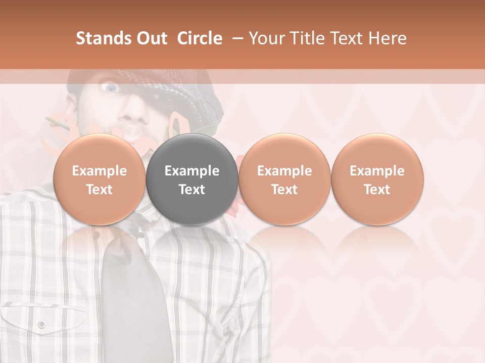 Ebook Love Heart PowerPoint Template