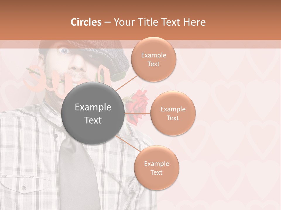 Ebook Love Heart PowerPoint Template