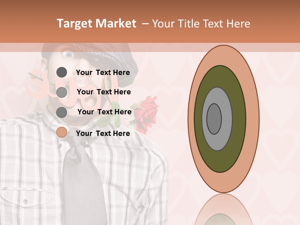 Ebook Love Heart PowerPoint Template