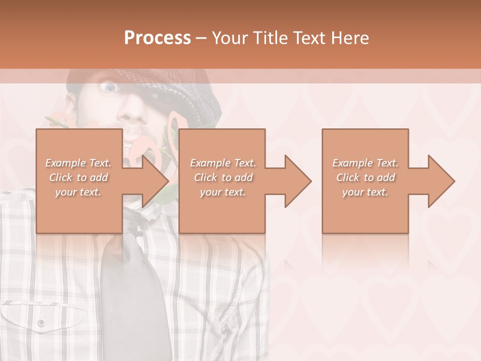 Ebook Love Heart PowerPoint Template