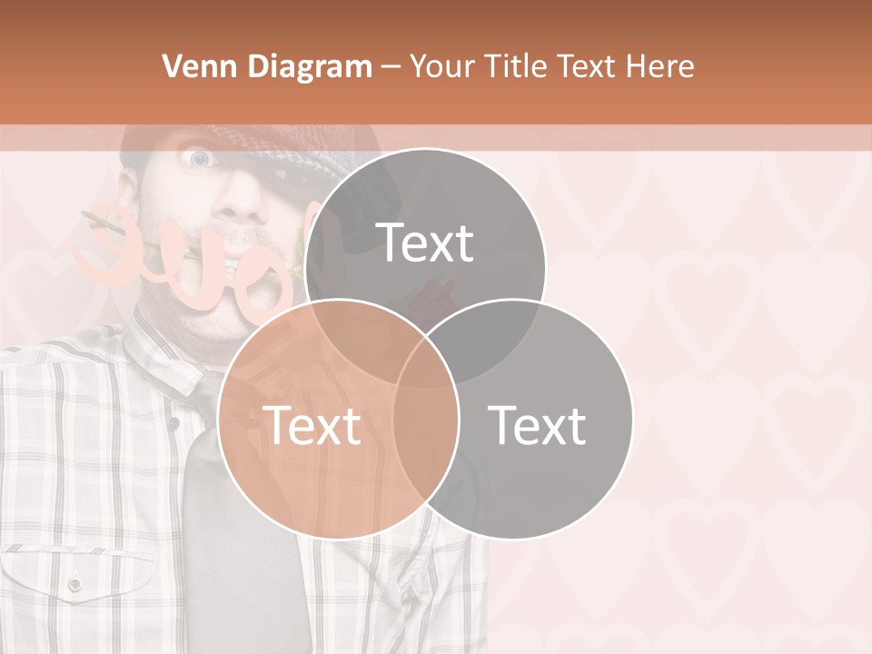 Ebook Love Heart PowerPoint Template
