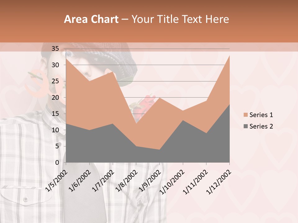 Ebook Love Heart PowerPoint Template