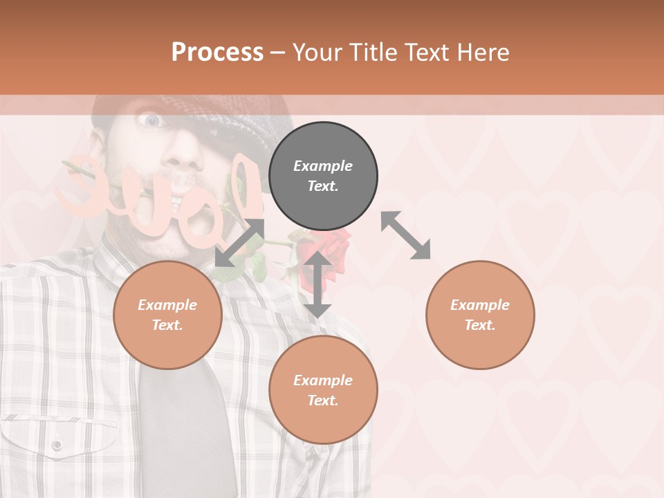 Ebook Love Heart PowerPoint Template