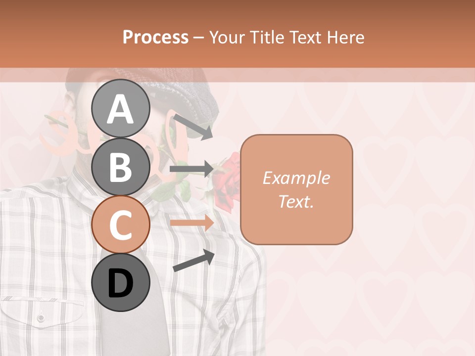 Ebook Love Heart PowerPoint Template