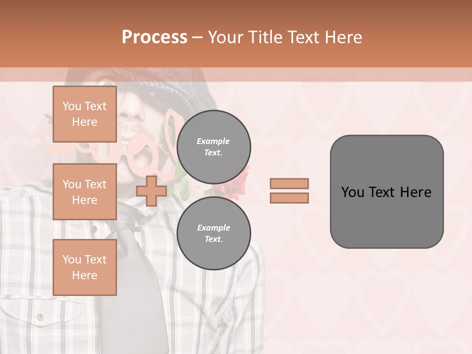 Ebook Love Heart PowerPoint Template
