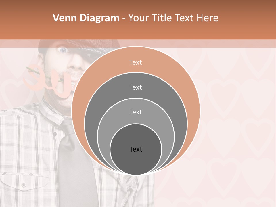 Ebook Love Heart PowerPoint Template