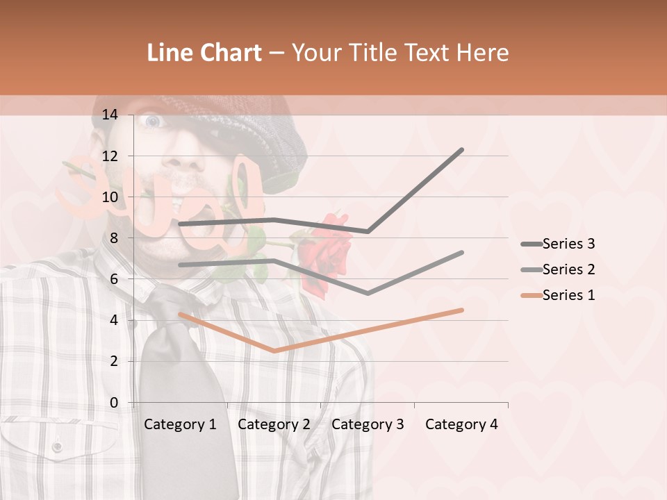 Ebook Love Heart PowerPoint Template