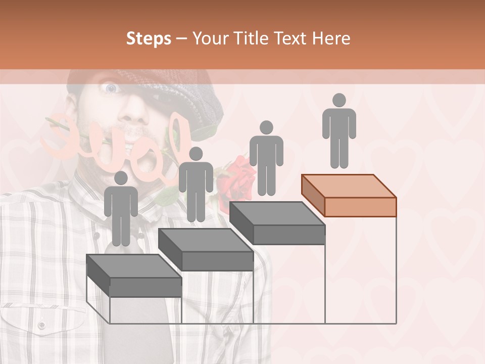 Ebook Love Heart PowerPoint Template