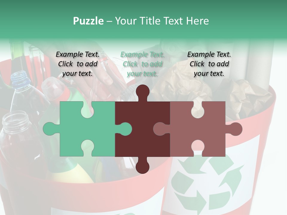 Empty Object Reduce PowerPoint Template