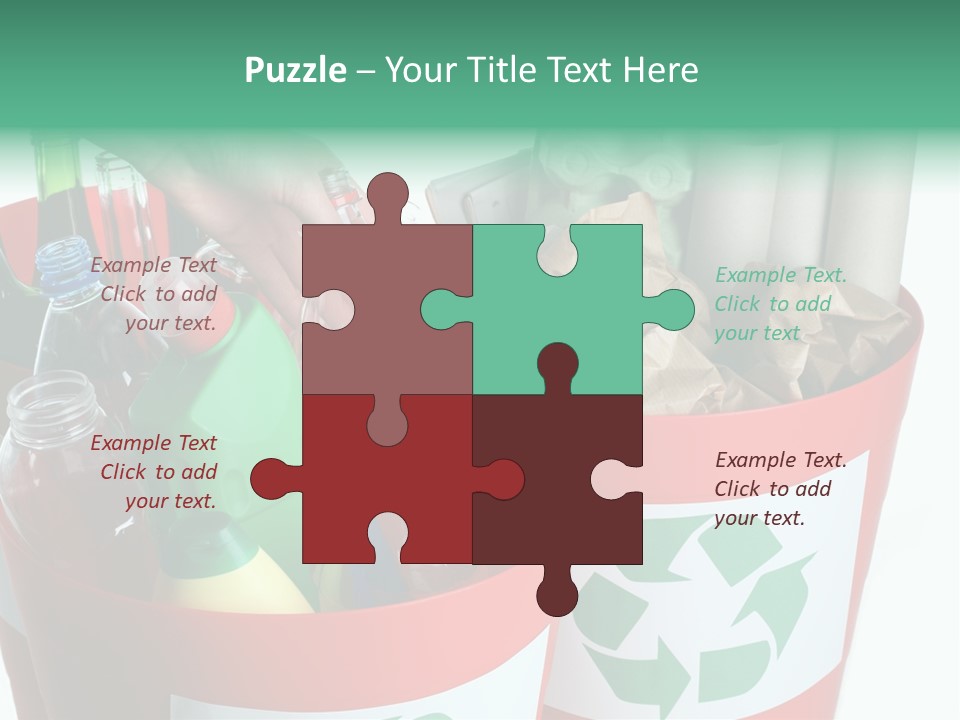 Empty Object Reduce PowerPoint Template