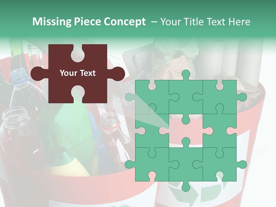 Empty Object Reduce PowerPoint Template