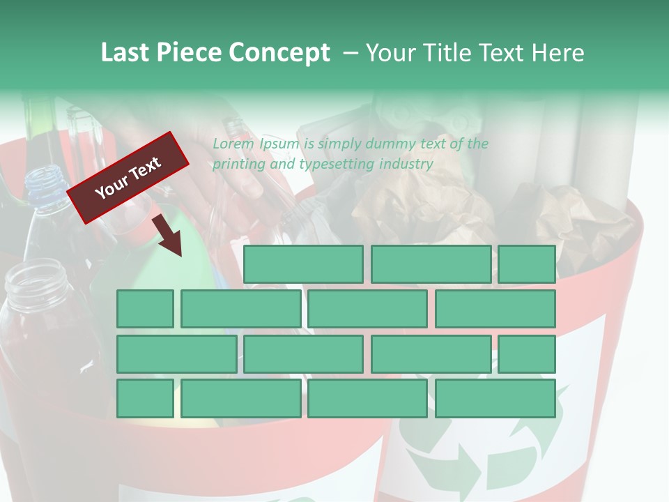 Empty Object Reduce PowerPoint Template