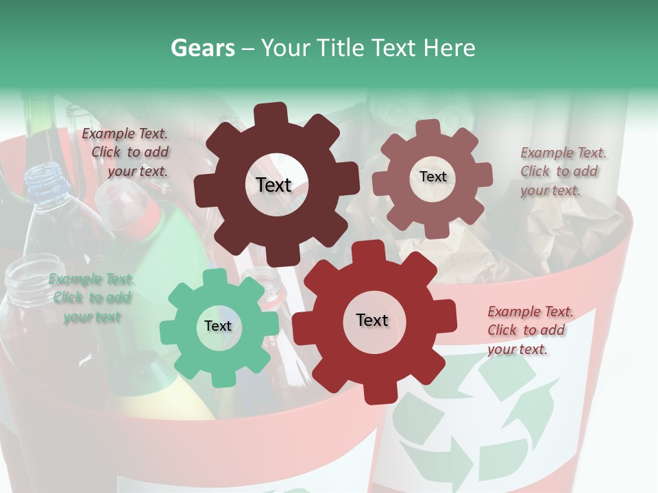 Empty Object Reduce PowerPoint Template