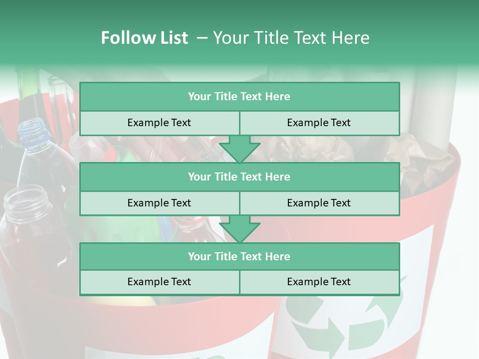 Empty Object Reduce PowerPoint Template