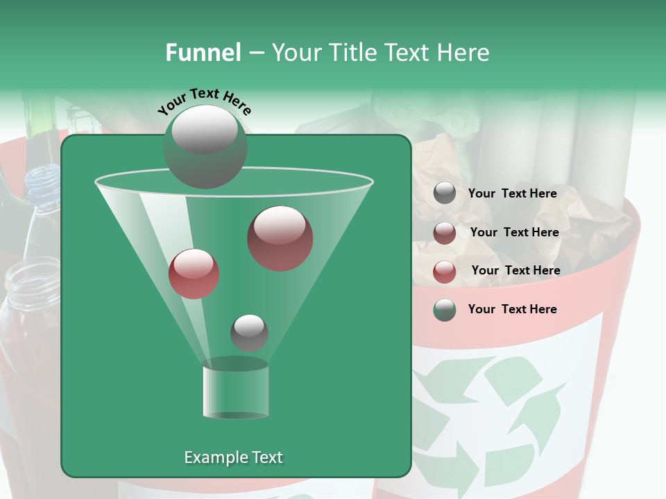 Empty Object Reduce PowerPoint Template