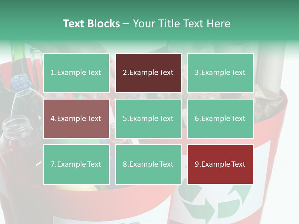 Empty Object Reduce PowerPoint Template