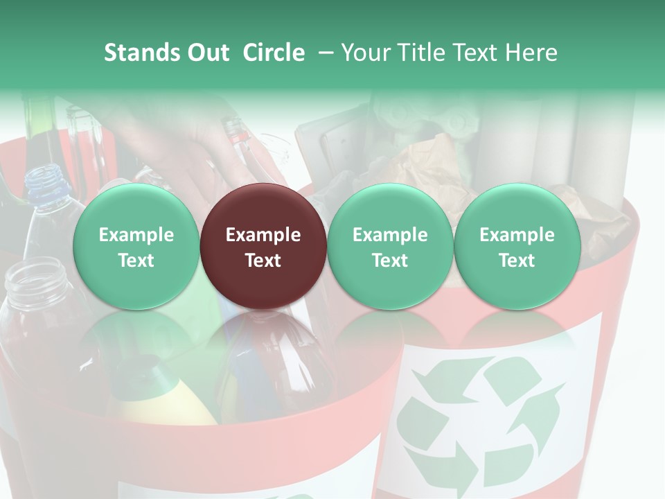 Empty Object Reduce PowerPoint Template