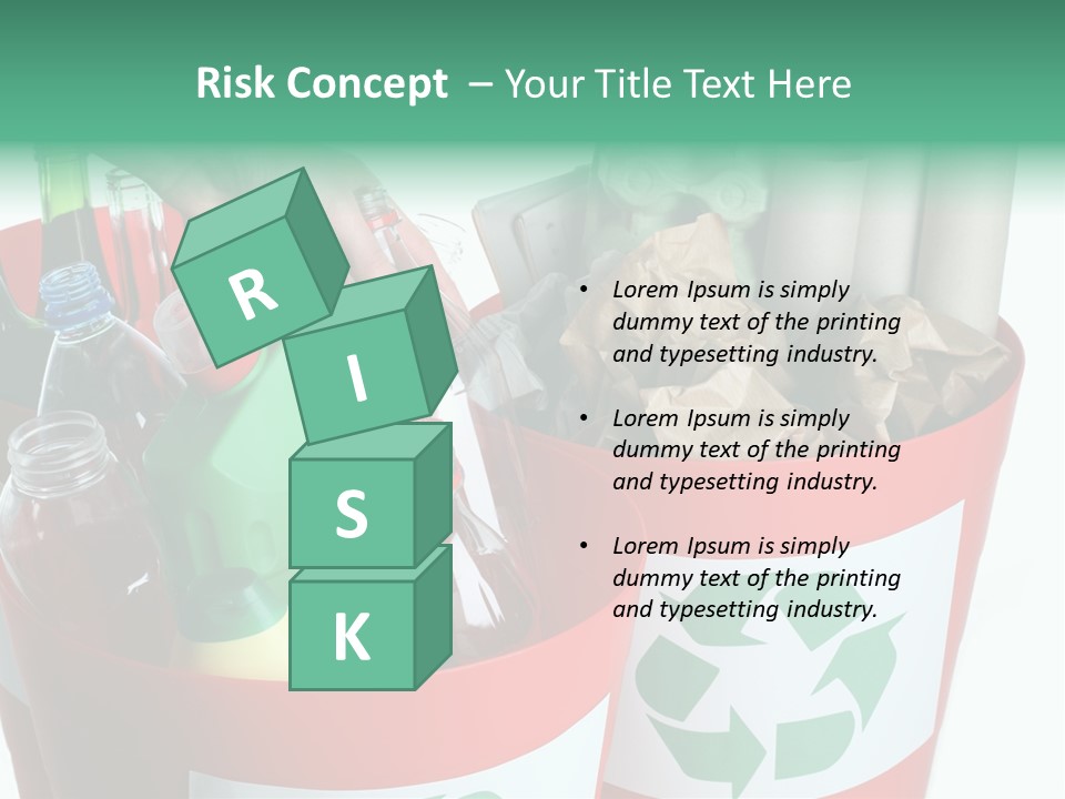 Empty Object Reduce PowerPoint Template