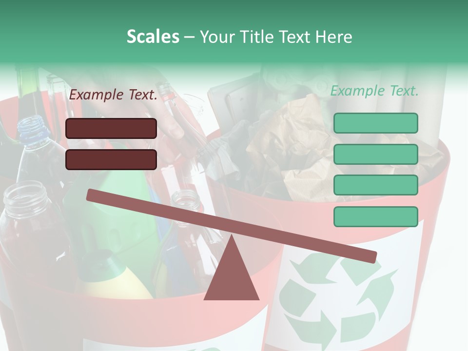 Empty Object Reduce PowerPoint Template