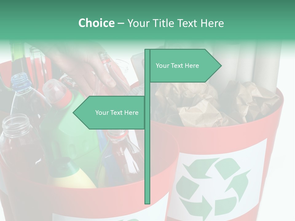 Empty Object Reduce PowerPoint Template