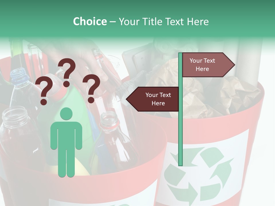 Empty Object Reduce PowerPoint Template