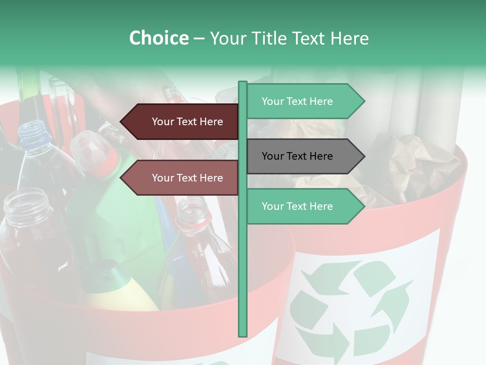 Empty Object Reduce PowerPoint Template