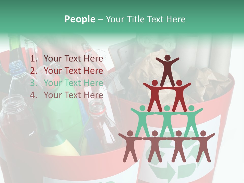 Empty Object Reduce PowerPoint Template