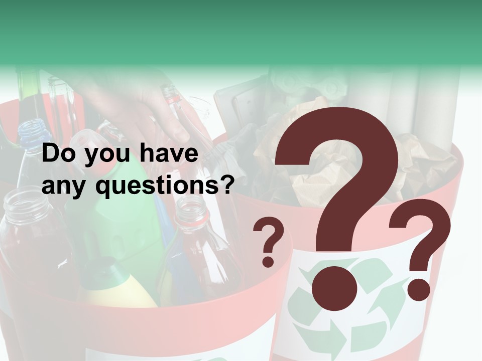 Empty Object Reduce PowerPoint Template