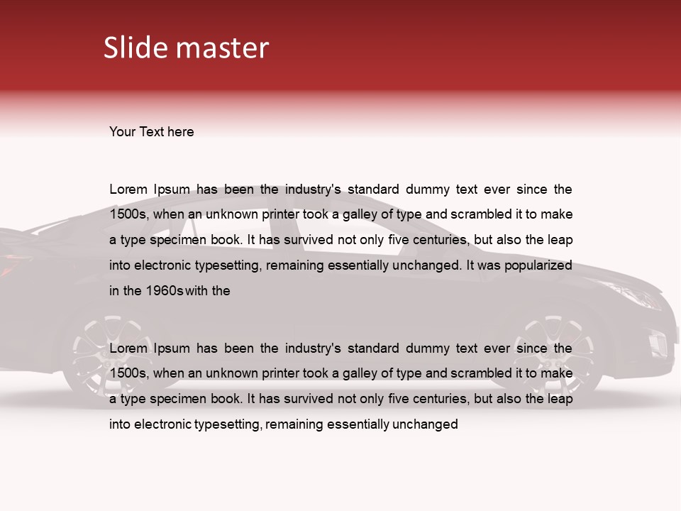 Exclusive Metallic Shadow PowerPoint Template