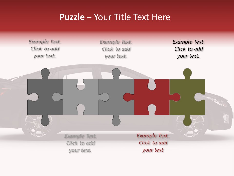 Exclusive Metallic Shadow PowerPoint Template