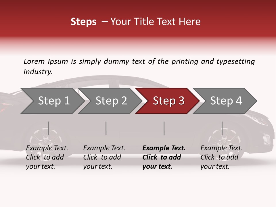 Exclusive Metallic Shadow PowerPoint Template