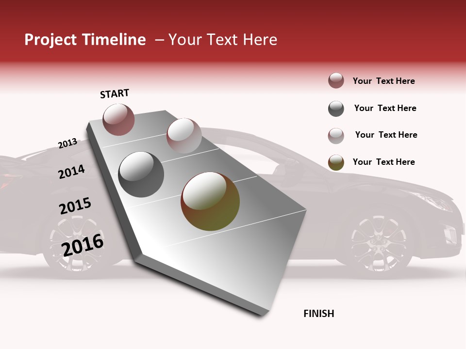 Exclusive Metallic Shadow PowerPoint Template