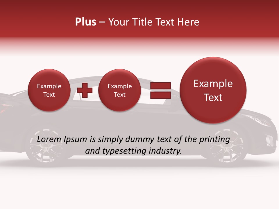 Exclusive Metallic Shadow PowerPoint Template