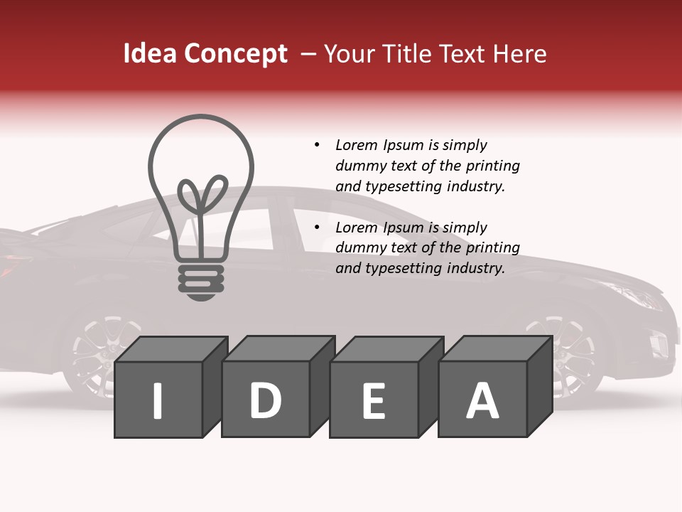 Exclusive Metallic Shadow PowerPoint Template