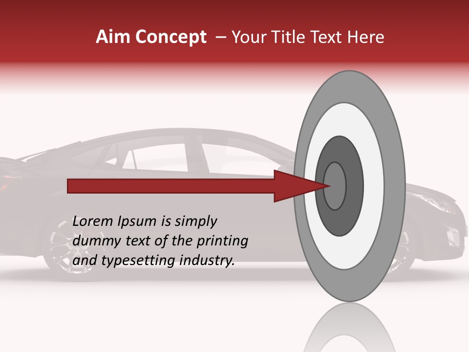 Exclusive Metallic Shadow PowerPoint Template