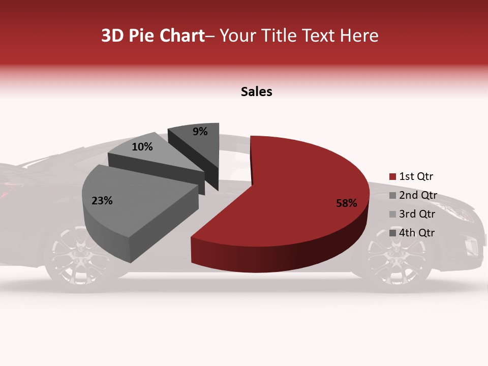 Exclusive Metallic Shadow PowerPoint Template