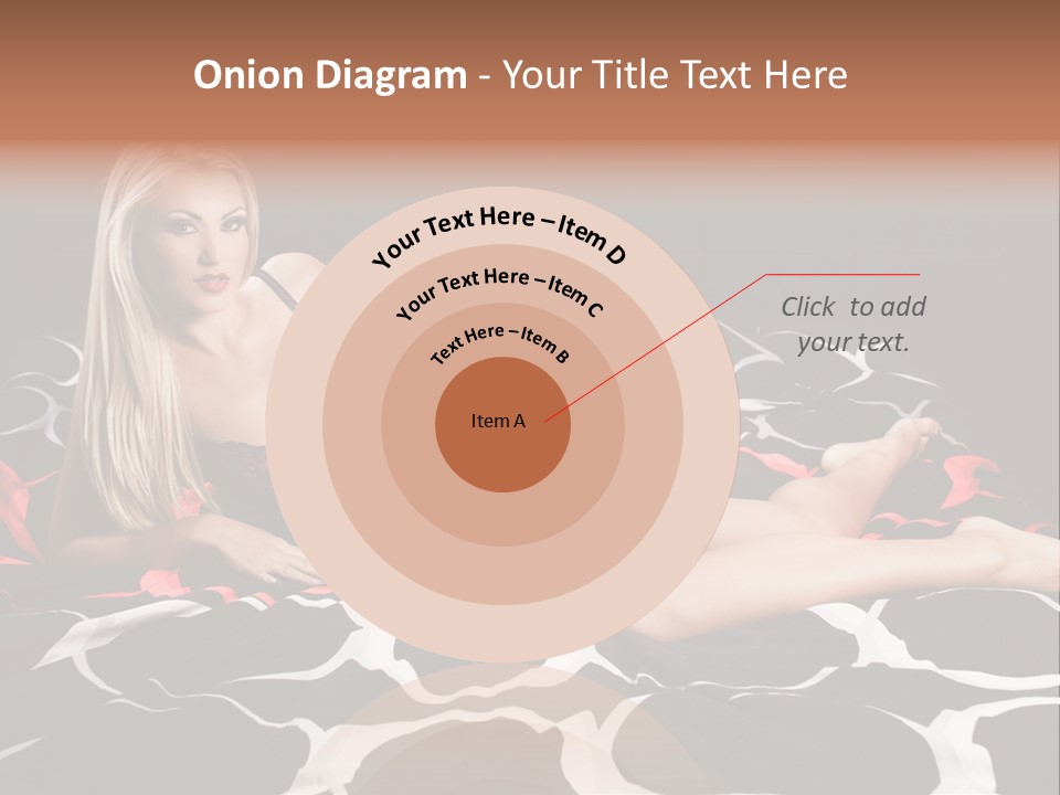 Black Posing Gorgeous PowerPoint Template